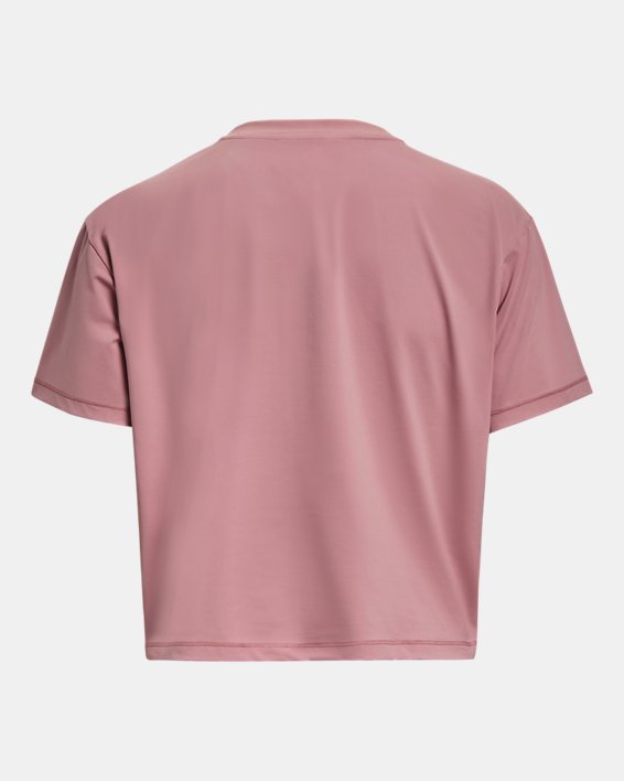 Women's UA Meridian Short Sleeve in Pink image number 5